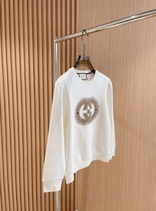 Gucci Graffiti Round Neck Pure Cotton Sweatshirt